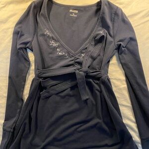 Hollister Longsleeve babydoll top